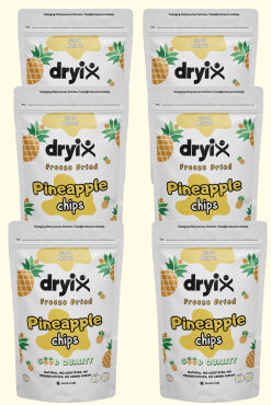 Ananas Kurusu 20 Gr Dondurarak Kurutulmuş Çıtır Meyve Cipsi Freeze Dried - 6