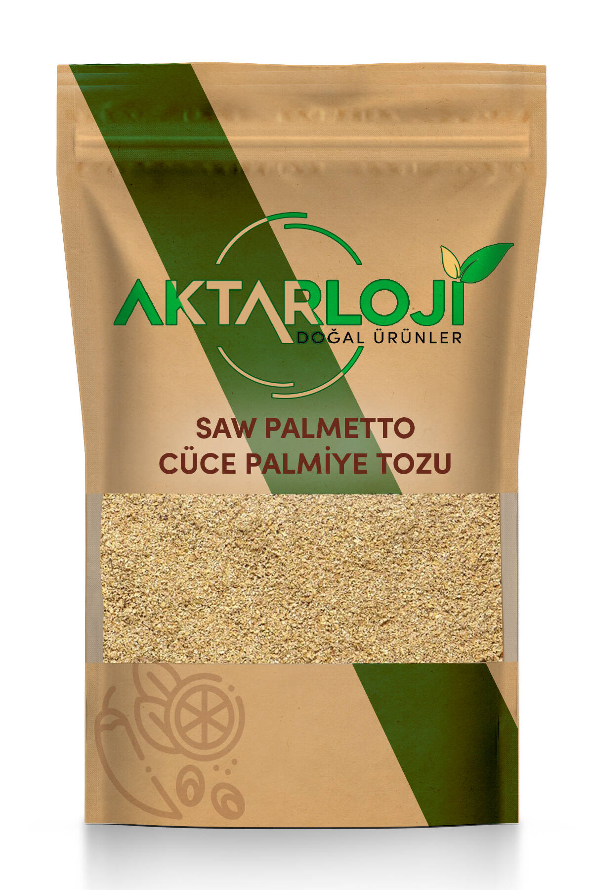 Cüce Palmiye Otu Tozu ( Saw Palmetto ) Yeni Öğütülmüş - 1