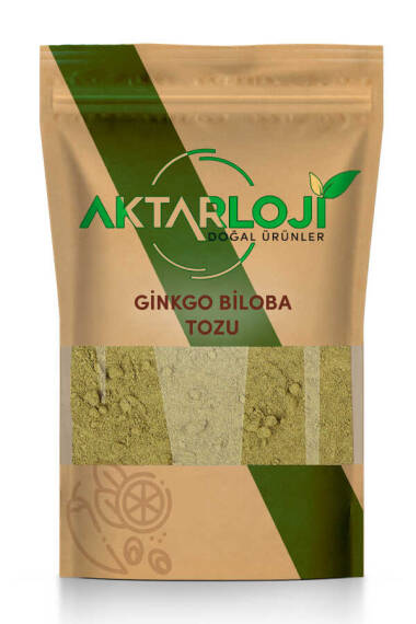 Ginkgo Biloba Otu Tozu / Yeni Öğütülmüş - 1