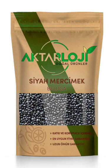 Glutensiz Beluga Siyah Mercimek - 1