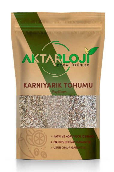 Glutensiz Karnıyarık Otu Tohumu - Psyllium Husk - 1