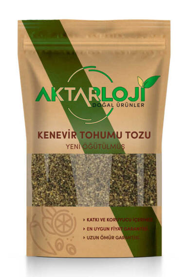 Glutensiz Kenevir Tohumu Tozu - 1