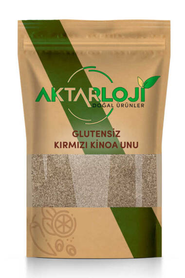 Glutensiz Kırmızı Kinoa Unu / Yeni Öğütülmüş - 1