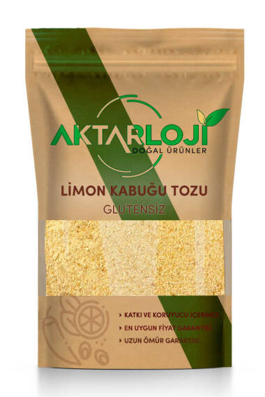 Glutensiz Limon Kabuğu Tozu - 1