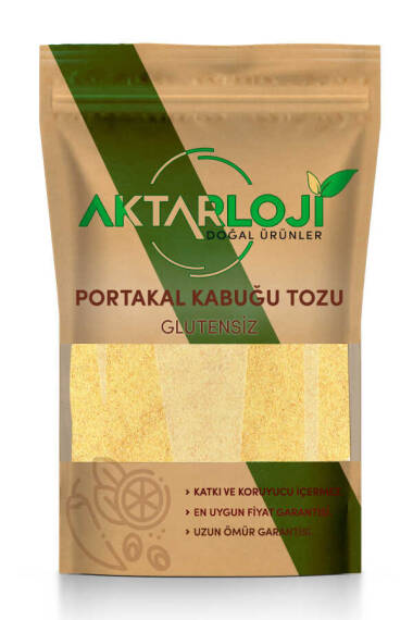 Glutensiz Portakal Kabuğu Tozu - 1