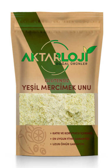 Glutensiz Yeşil Mercimek Unu - 1