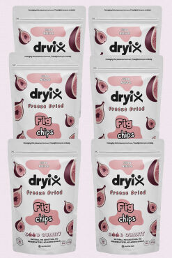 İncir Kurusu 30 Gr Dondurarak Kurutulmuş Çıtır Meyve Cipsi Freeze Dried - 6