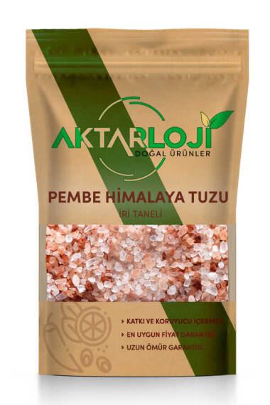 İri Taneli Pembe Himalaya Tuzu - 1