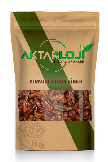 Kırmızı Acı Atom Biber - 1