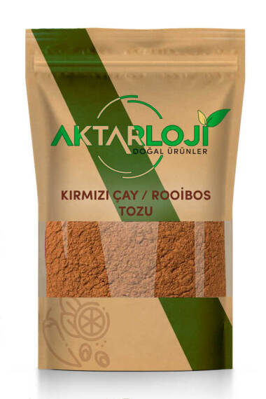 Kırmızı Çay Rooibos Tozu / Yeni Öğütülmüş - 1