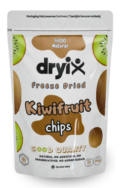 Kivi Kurusu 25 Gr Dondurarak Kurutulmuş Çıtır Meyve Cipsi Freeze Dried - 1