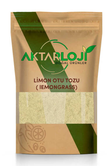 Limon Otu ( Lemongrass ) Tozu / Yeni Öğütülmüş - 1